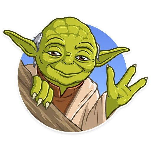 Sticker “Master Yoda-5”