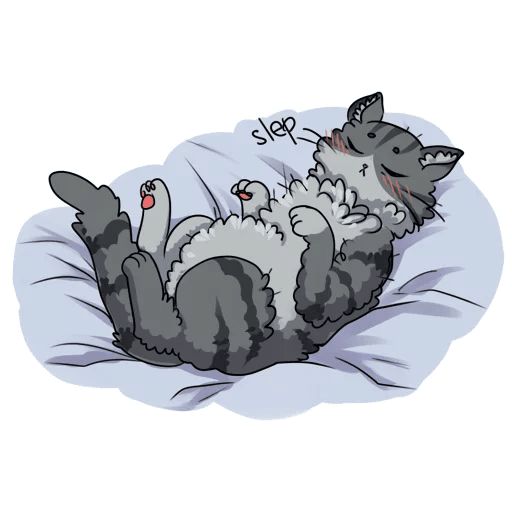 Sticker “Fluffy Pussies-5”