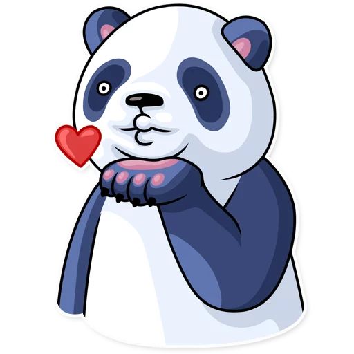 Sticker “Lazy Panda-2”