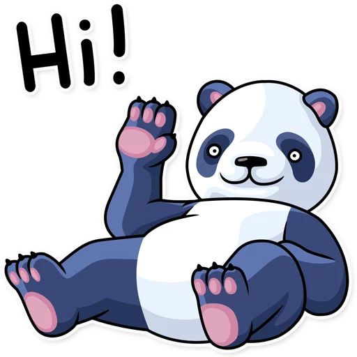 Sticker “Lazy Panda-5”