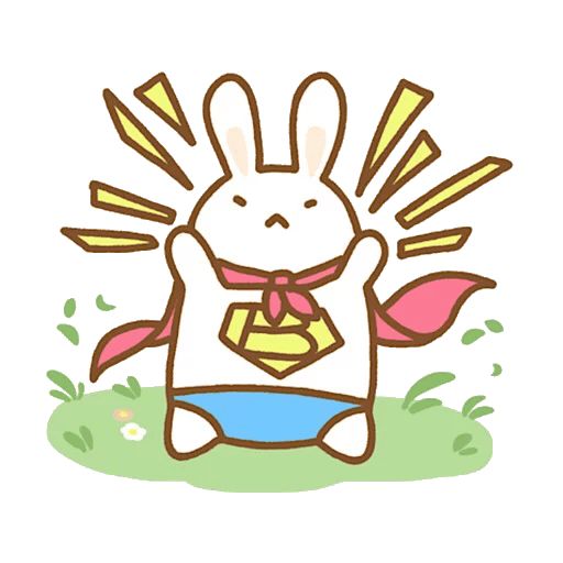 Sticker “Easter bunny-5”