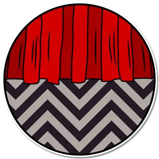 Sticker “Twin Peaks-1”