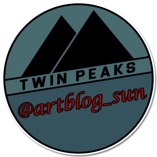 Sticker “Twin Peaks-8”