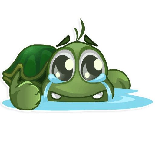 Sticker “Sad Turtle Joe-9”