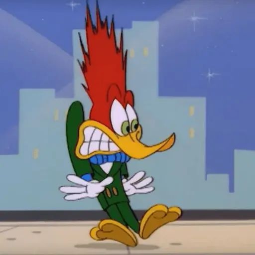 Sticker “Woodpecker-11”