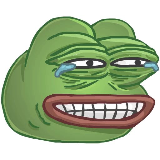 Sticker “Pepe the Frog-3”