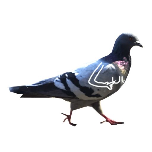 Sticker “Pigeon With Hands-4”
