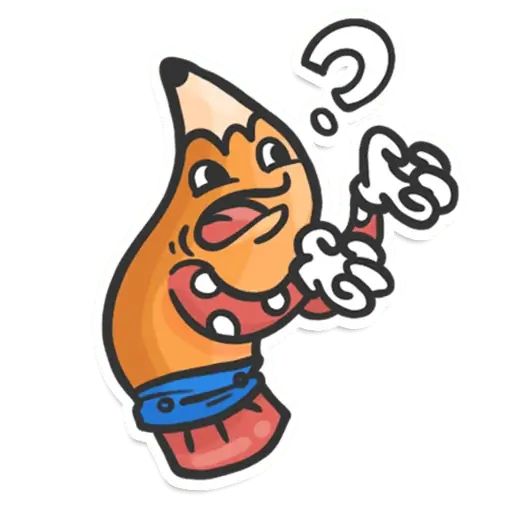 “Pencil” stickers set for Telegram