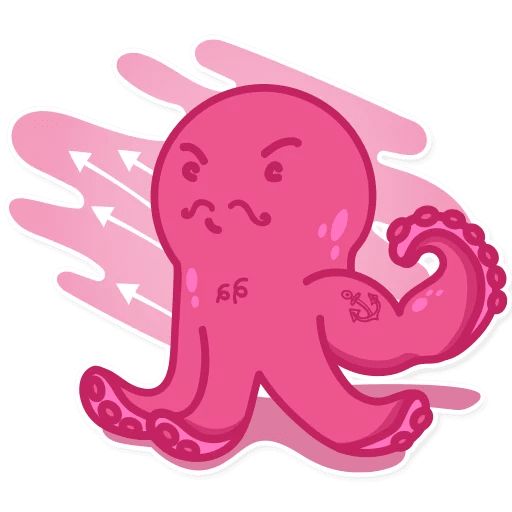 Sticker “Mr. Octopus-1”