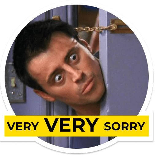 Sticker “Joey Tribbiani-5”