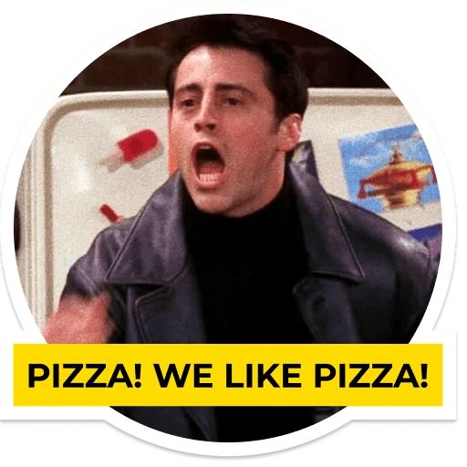 Sticker “Joey Tribbiani-7”