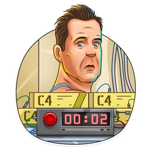 Sticker “Die Hard-4”