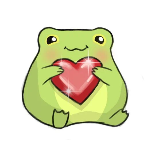 Sticker “Cutee Frog-3”