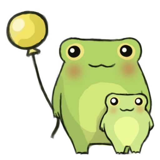 Sticker “Cutee Frog-5”