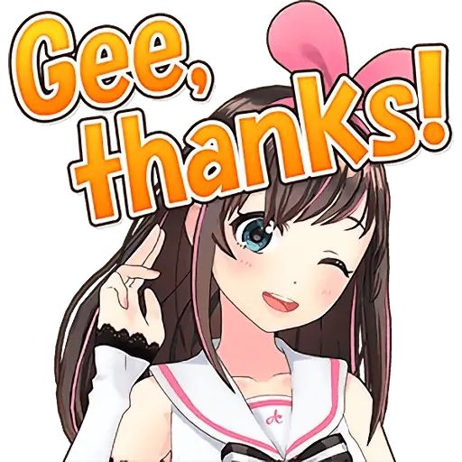 Sticker “Kizuna AI Stickers-2”