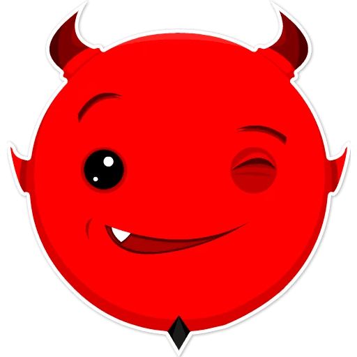 Sticker “Devil's Emoji-10”