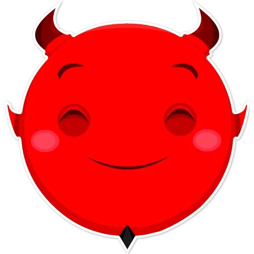 Sticker “Devil's Emoji-11”