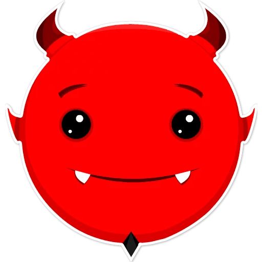 Sticker “Devil's Emoji-12”