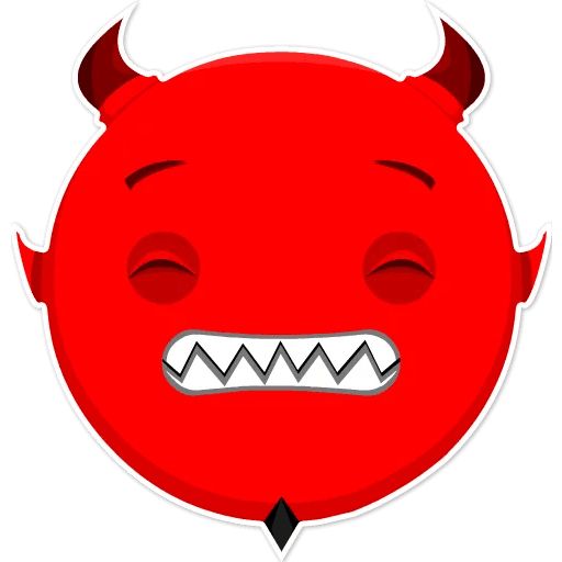 Sticker “Devil's Emoji-3”