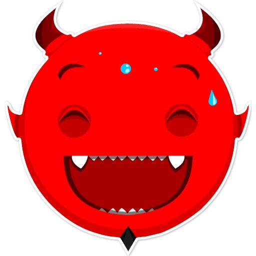 Sticker “Devil's Emoji-7”