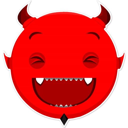 Sticker “Devil's Emoji-8”