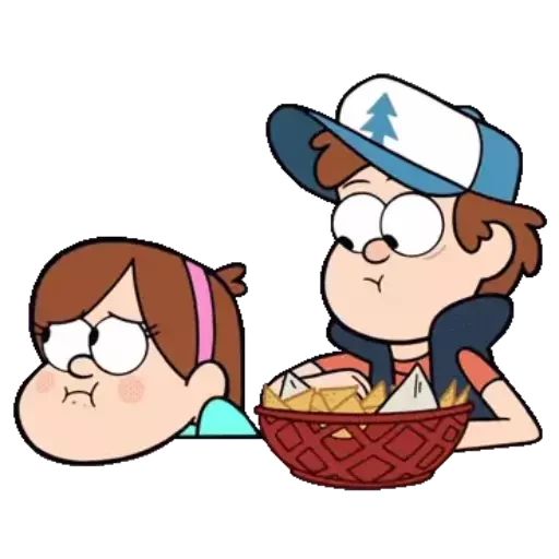 Sticker “Gravity Falls-4”