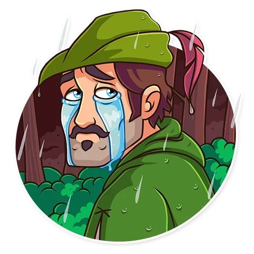 Sticker “Robin Hood-12”