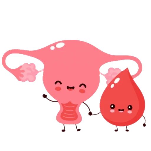 Sticker “Cute Uterus-11”