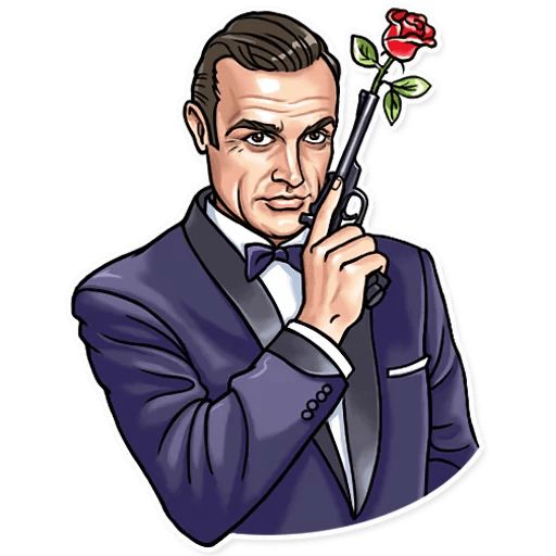 Sticker “Agent 007-2”