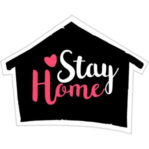 Sticker “Stay Home-1”