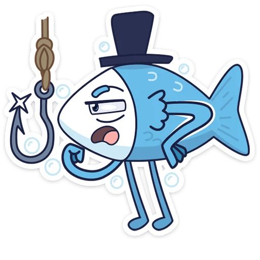 Sticker “Mr. Fish-3”