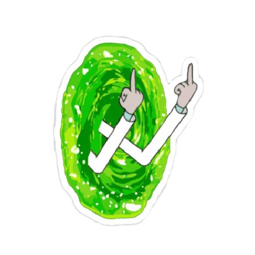 Sticker “Rick And Morty-1”