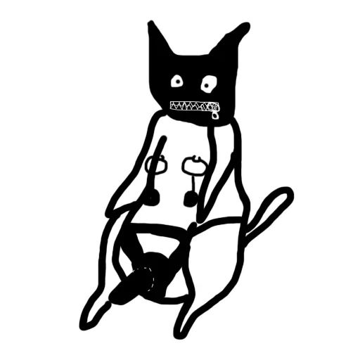 Sticker “Crazy Cat-2”