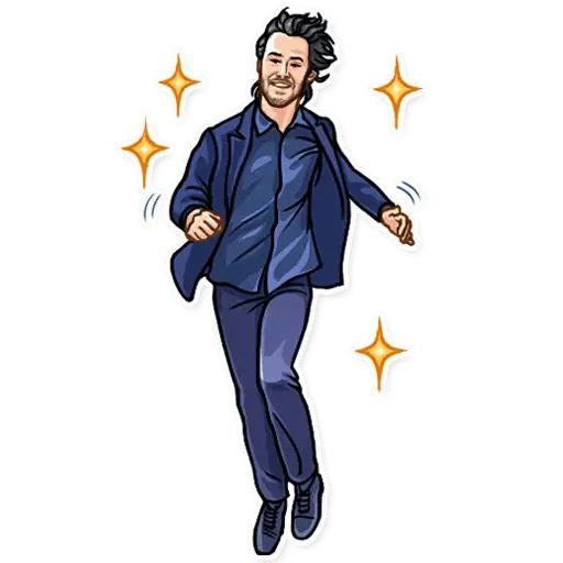 Sticker “Keanu Reeves-10”