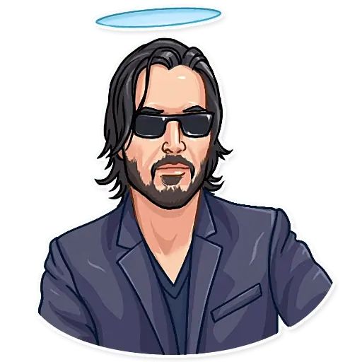 Sticker “Keanu Reeves-11”