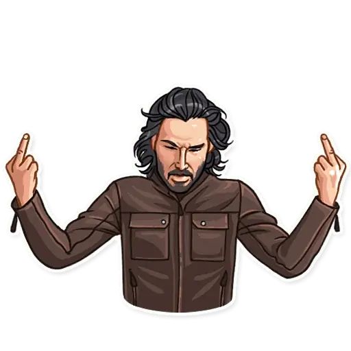 Sticker “Keanu Reeves-6”