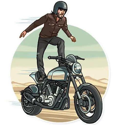 Sticker “Keanu Reeves-7”