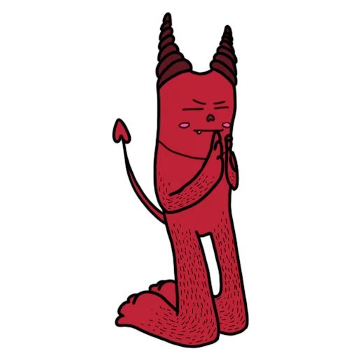 Sticker “Cute Devils-3”