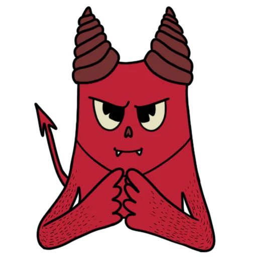 Sticker “Cute Devils-4”
