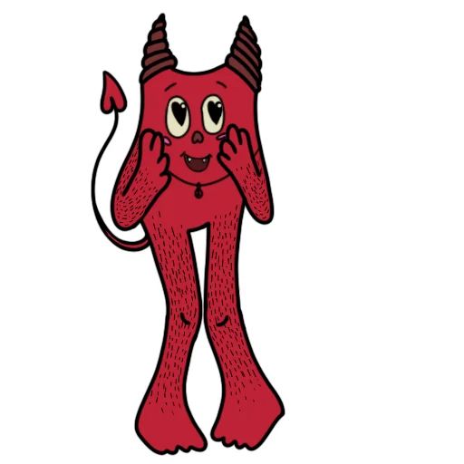 Sticker “Cute Devils-6”