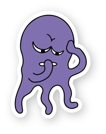 Sticker “Octopus-5”