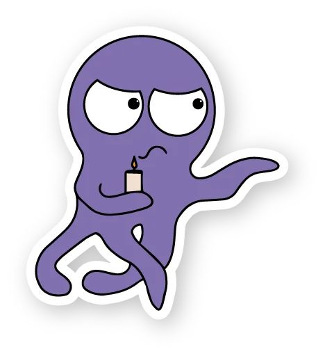 Sticker “Octopus-8”