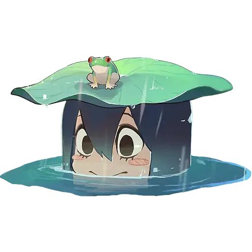 Sticker “Tsuyu Asui (BNHA-10”