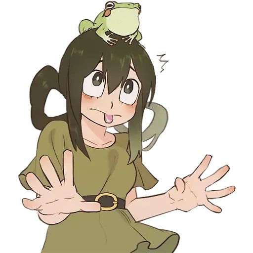 Sticker “Tsuyu Asui (BNHA-8”