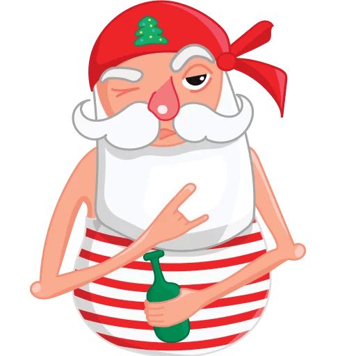 Sticker “Santa Claus-9”