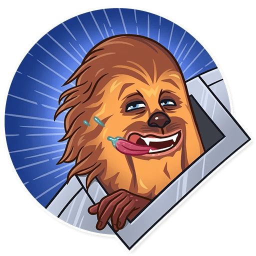 Sticker “Chewbacca-9”