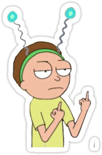 Sticker “Rick and Morty-6”