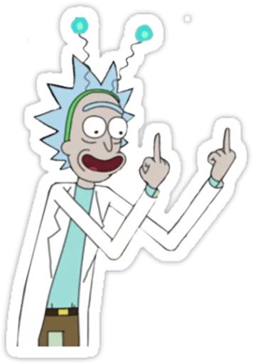 Sticker “Rick and Morty-7”