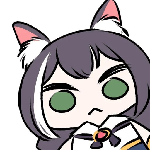 Sticker “Sad Kyaru-chan-2”