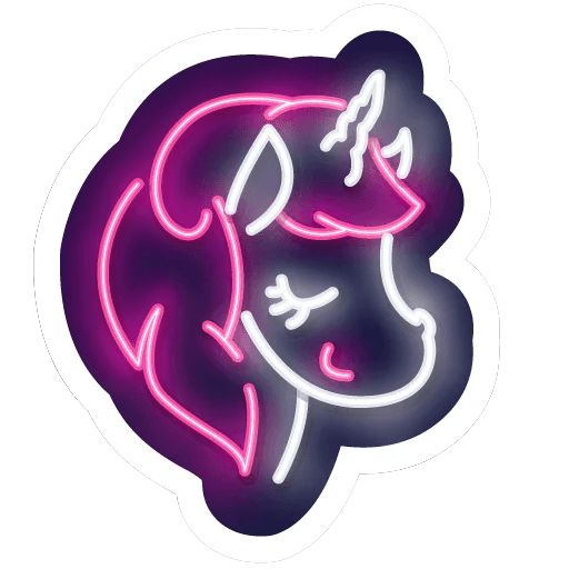 Sticker “Neon Art-1”